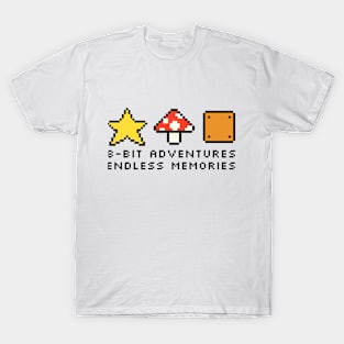 8-Bit Adventures Endless Memories T-Shirt